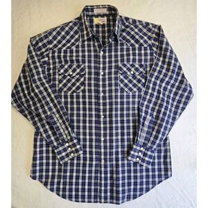Vintage Southern Classics Size Large Pearl Snap Western Cowboy Streetwear